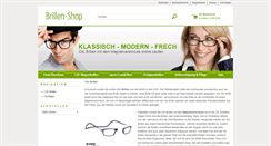 Desktop Screenshot of clic-brillen.com